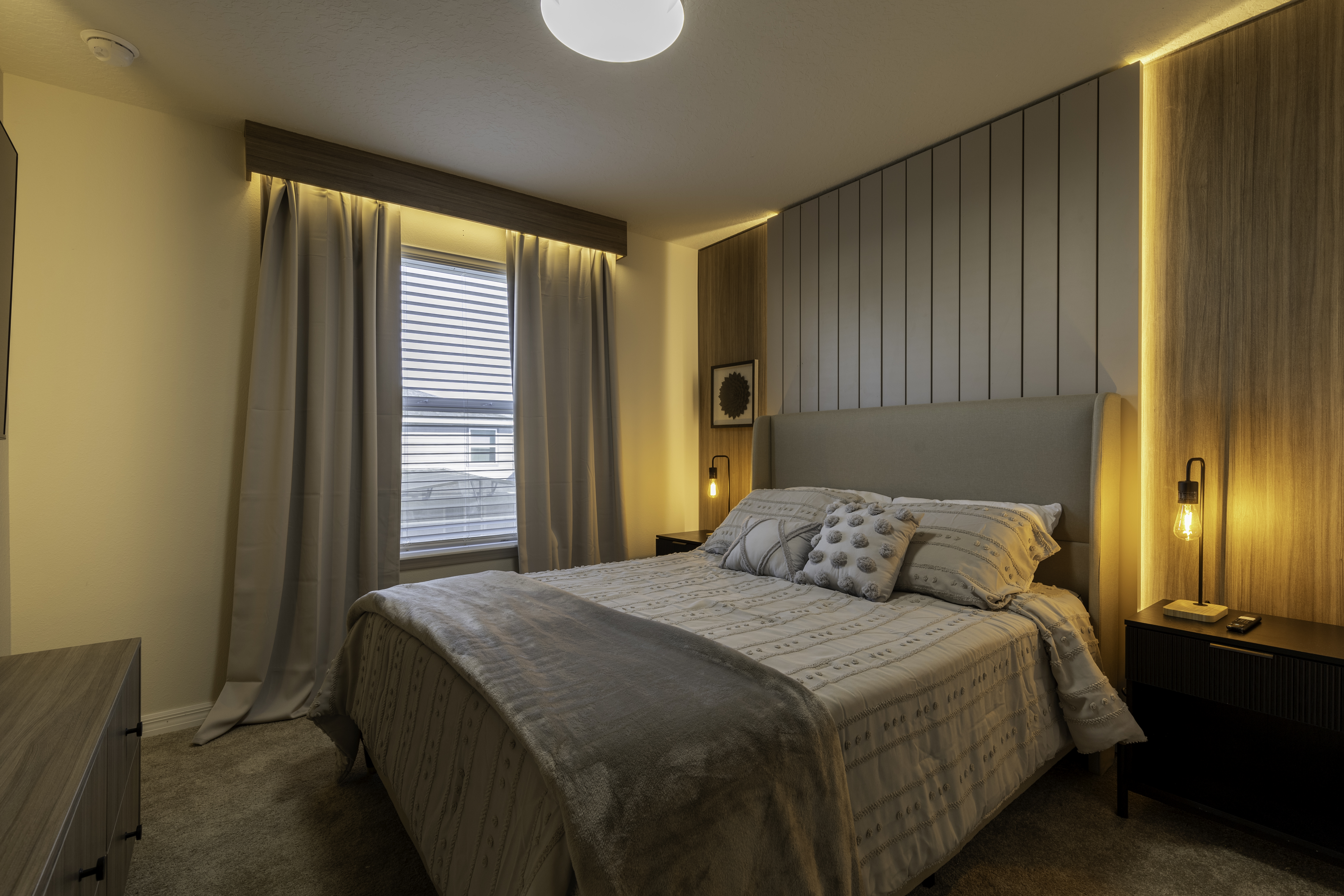 Área externa e quintal amplo da Casa Blue ideal para entretenimento